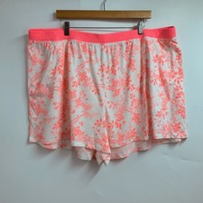 Sleep By Cacique Women's Cotton Floral High Rise Sleep Shorts SIze 26/28