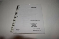 TEKTRONIX F7529A1/A2 OSCILLOSCOPE CALIBRATION MANUAL - WORKING COPY (BOOK70)