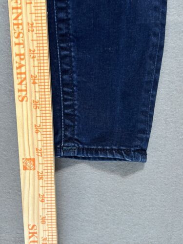 True Religion Halle Jeans Womens Dark Wash Denim Mid Rise Super Skinny Size 29 - Picture 12 of 13