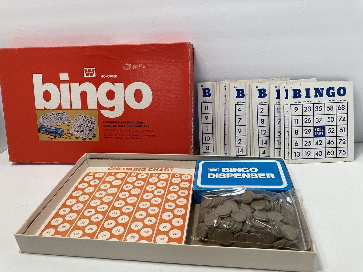 bingo game vintage 1974 | eBay