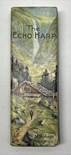 M Hohner The Echo Harp Made in Germany in Box 56/96 C/G Harmonica YB2