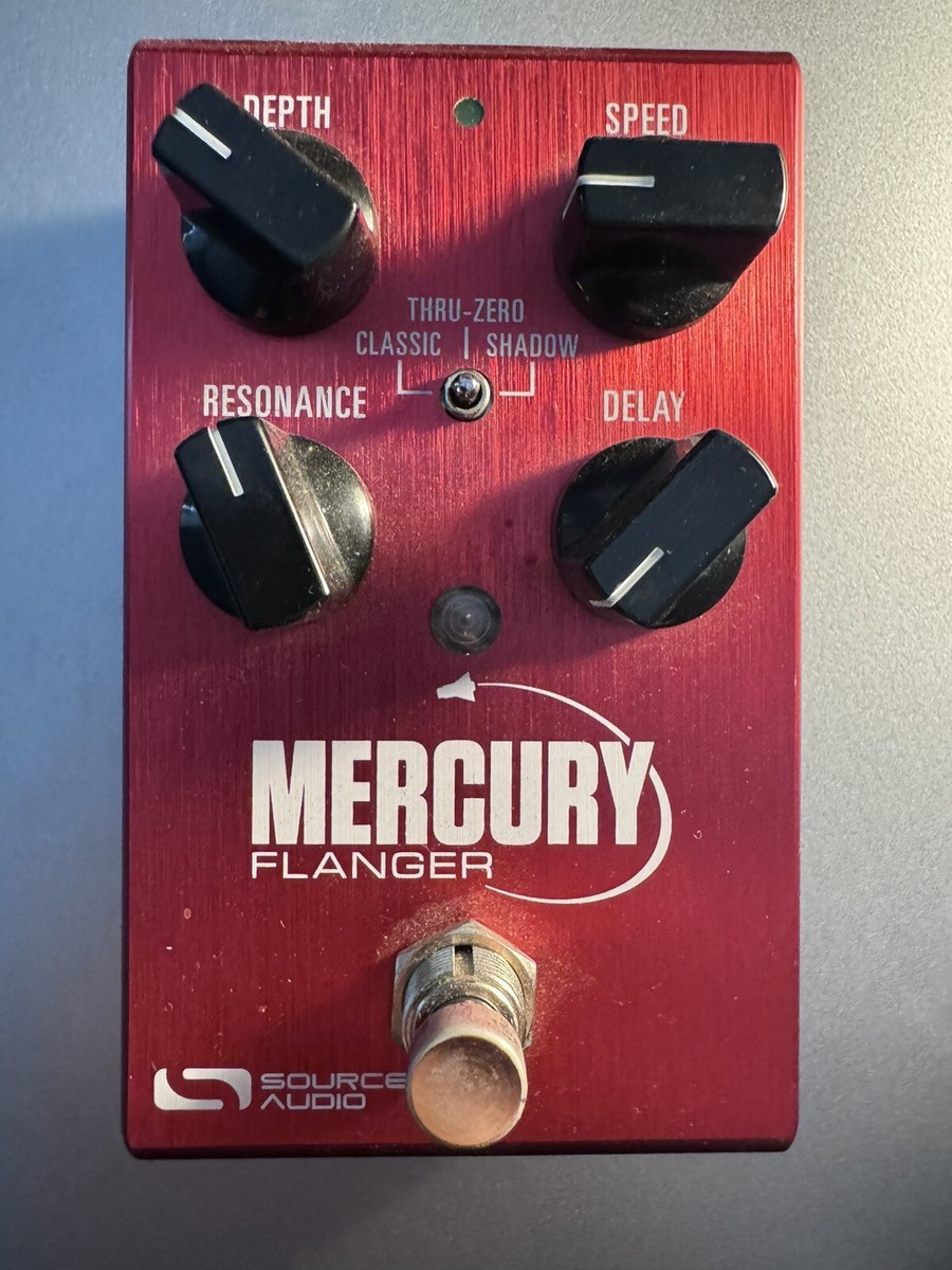 Used Source Audio SA240 Mercury Flanger One Series Guitar Effects