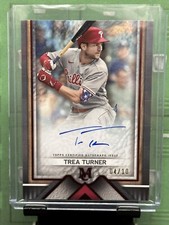 2023 Topps Museum Collection Trea Turner On-Card Auto /10 Phillies MLB