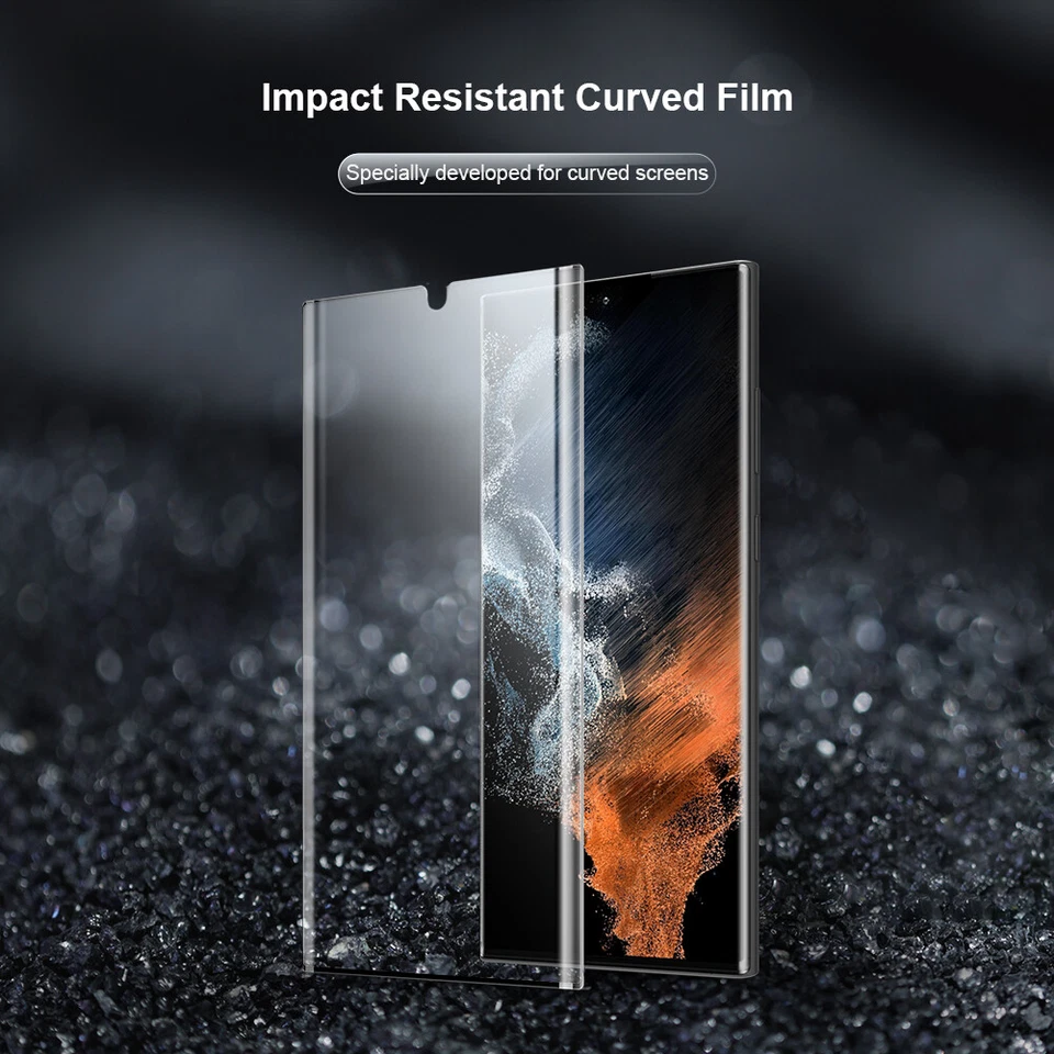 For Samsung S22 / S23 Ultra NILLKIN HD Impact Resistant Curved Screen Protector - Image 2 of 4