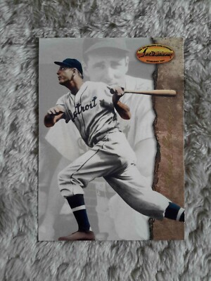 Ted Williams Baseball Karten 1994 Henry Benjamin Greenberg 