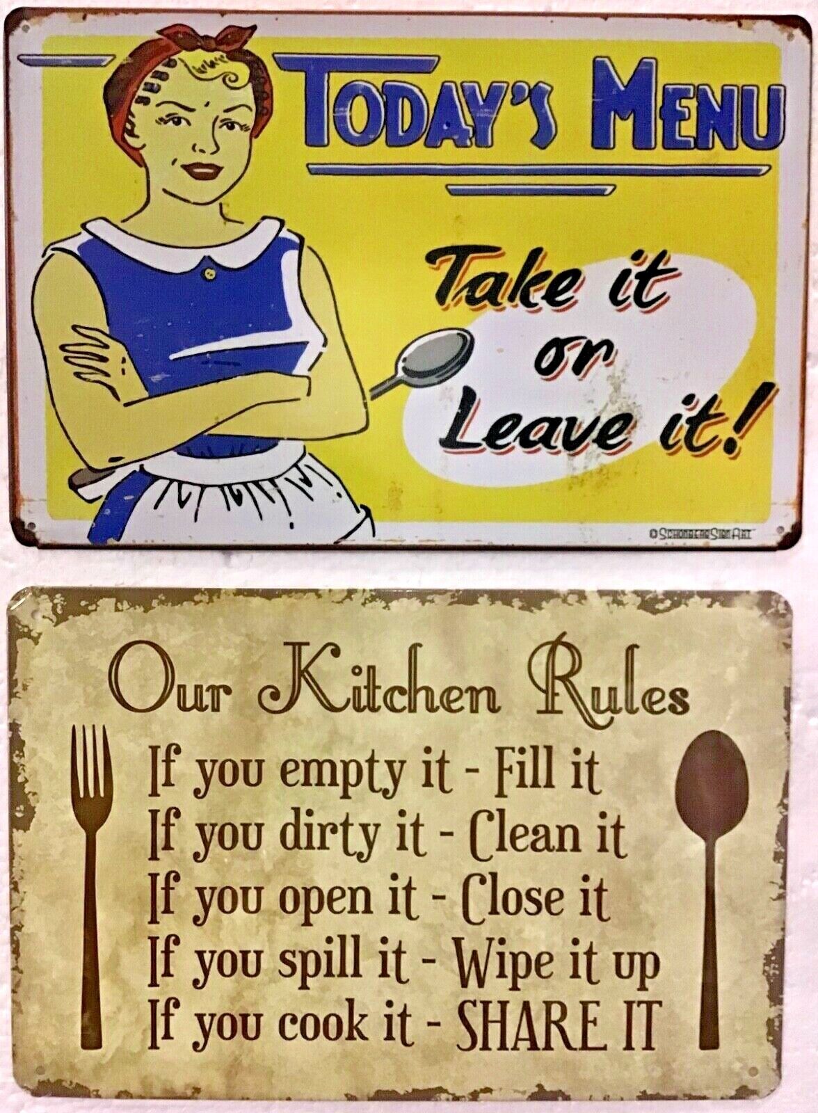 Funny Kitchen Signs – The McConnell Venture