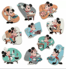 Disney Parks 2022 EPCOT Food & Wine Festival Mystery Pins: Complete Set of 10