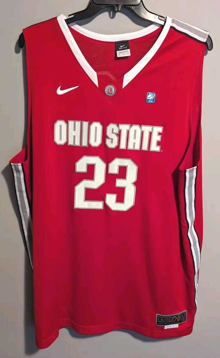 ナイキ　OHIO STATE オハイオ州立大学　バスケ　ユニフォーム　カレッジ ナイキ OHIO STATE オハイオ州立大学 バスケ ユニフォーム