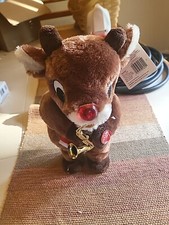 Musical Dancing Rudolph The Red Nosed Reindeer Playing The Saxophone Dan Dee