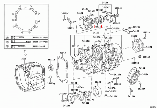 Genuine LandCruiser HZJ76 HZJ75 HZJ74 Transfer Case Rear Output Shaft Oil Seal - Picture 4 of 9