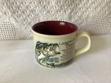 American Expedition, Large Mouth Bass Fishing 12 Oz  Coffee/Soup Mug