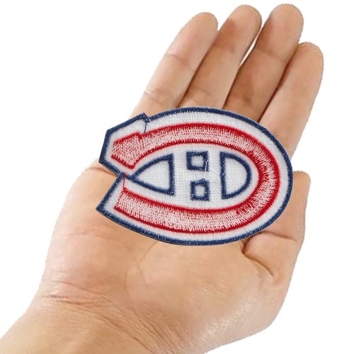 10 pcs Montreal Canadiens Habs Size 2.8"x2.0" Sew Embroidered Iron On Patches - Picture 11 of 12