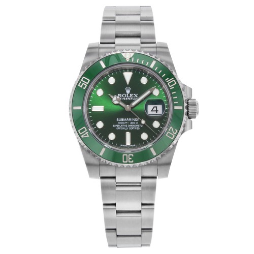 Rolex Submariner Hulk Green Steel 