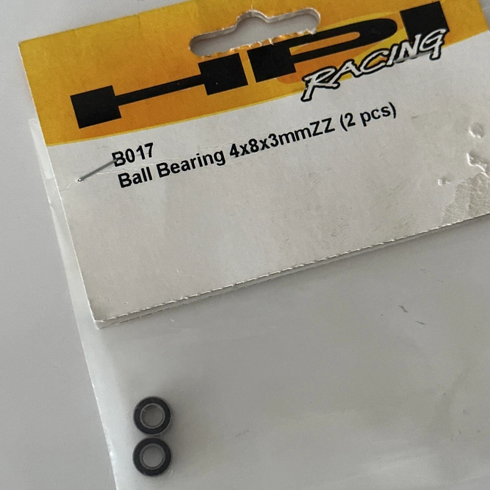 HPI B017 Ball Bearing 4x8x3mm (2) HB Sprint 2 Drift Sprint 2 Sport Sprint 2 Flux - Image 2 of 3