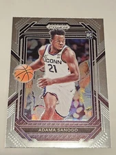2023 Panini Prizm Draft Picks Basketball Adama Sanogo Rookie #8 UConn Huskies