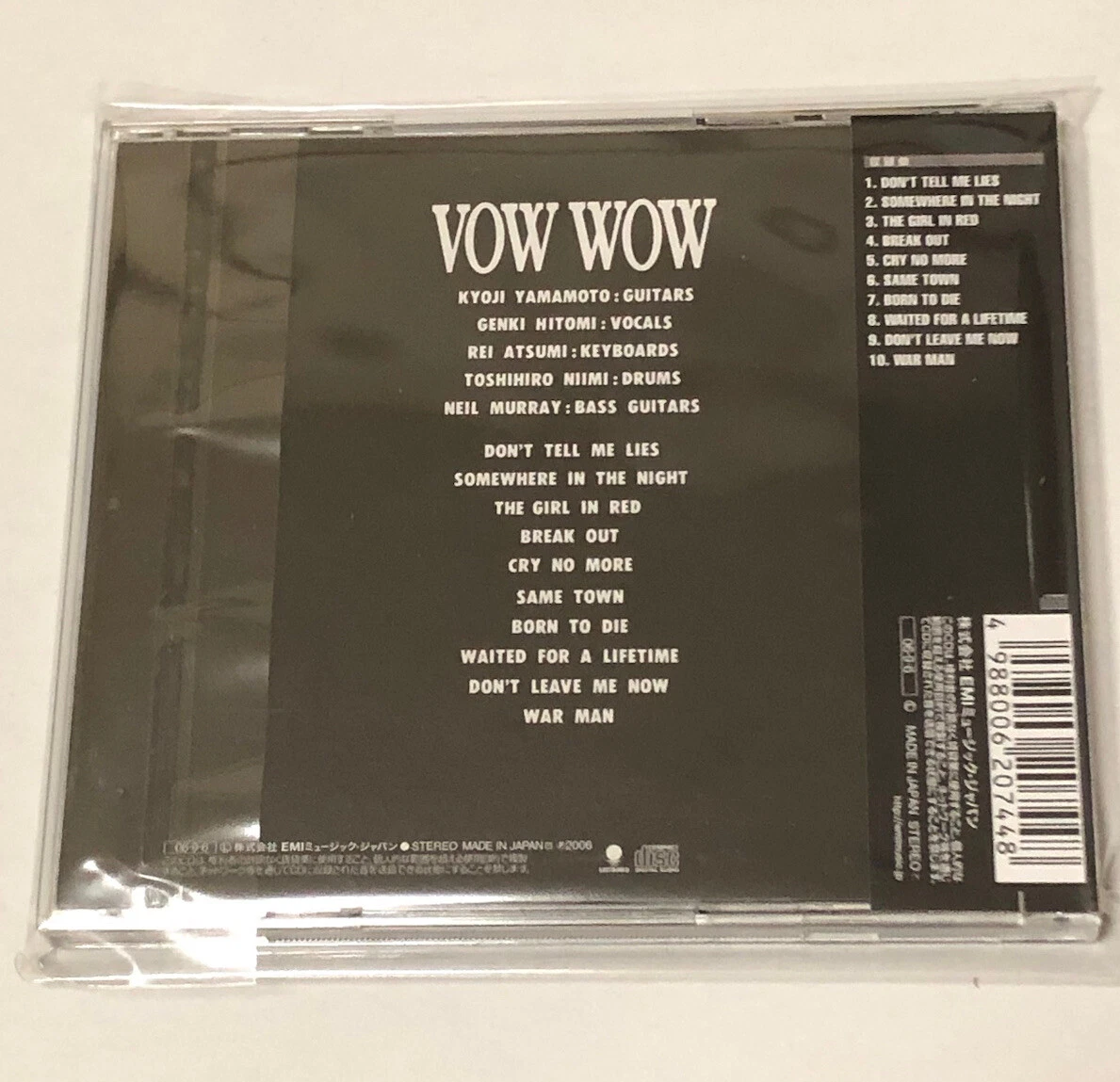 VOWWOW MOUNTAIN TOP バンドスコア