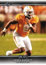 10 ct lot Derek Barnett 2017 Leaf Draft GOLD Insert Rookies Mint RCs Tennessee 