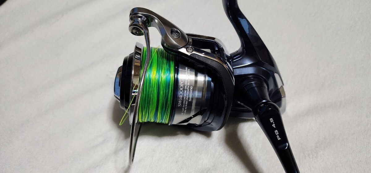 Shimano 21 Twin Power SW14000PG-C Fishing Reel with Storage Shimano 21 Twin Power SW14000PG-C Fishing Reel with Storage