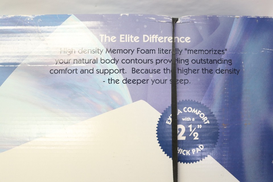 Novaform Elite Hypoallergenic Queen Size Mattress...NEW IN BOX...SEE