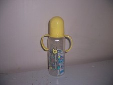 baby king two handled baby bottle yellow