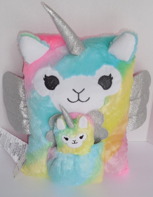 rainbow llamacorn plush