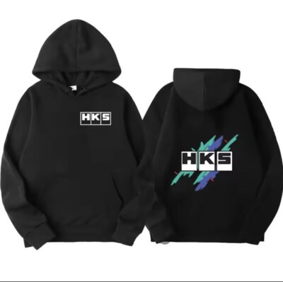  HKS  Men s Hoodie Large (US-Medium) JDM Limited Edition (Rare) Nissan Honda