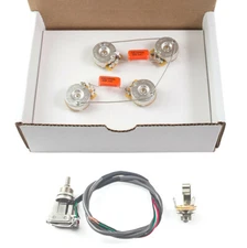 Precision Made Les Paul Harness Long Shaft Switchcraft Toggle and Jack