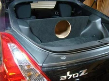 ZEnclosures 1-10" Subwoofer Sub Speaker Box for NISSAN 370Z COUPE Speaker Box
