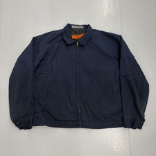 Vintage 70s Red Kap Blue Canvas Workwear Mechanics Jacket 1970s True Vintage