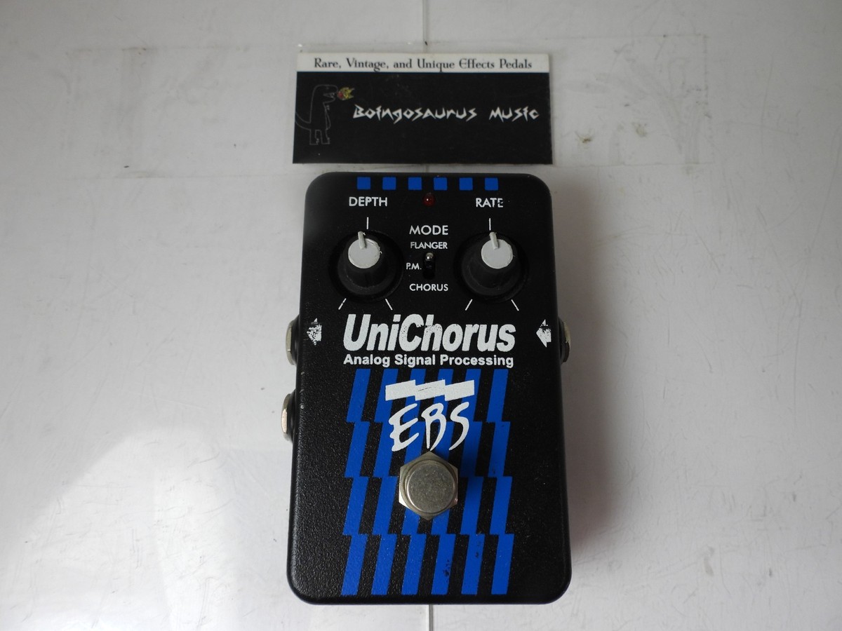 EBS Unichorus Chorus Flanger Modulation Bass Effects Pedal Free