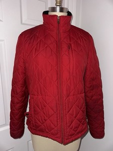 Ralph Lauren Woman Quilted Jacket Red Large