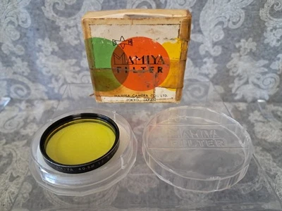 BOCED Mamiya 40.5mm Y2 Yellow Filter For B & W Photography - IN ORIGINAL CASE - Image 1 of 4