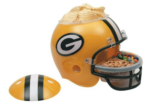 New ListingGreen Bay Packers Snack Helmet