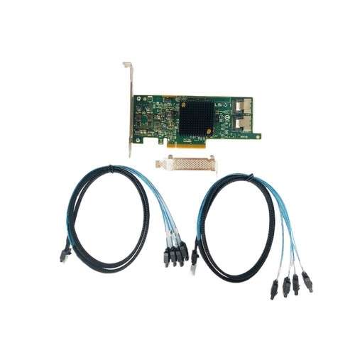 LSI 9207-8i SAS2308 6G HBA IT Mode ZFS FreeNAS unRAID 2* SFF-8087 SATA 100CM US - Picture 3 of 3