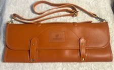 WESSLECO Microfiber Synthetic Leather Chef 10 Knife Roll Bag Bag Only