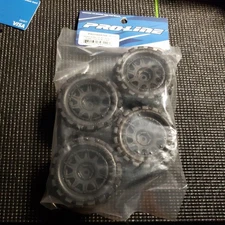 PRO-LINE RACING 1024110 Badlands MX MT 1/18 GRANITE/TYPHON GROM Tire Set 12mm HH