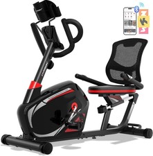  HARISON Pro Magnetic Recumbent Stationary Exercise Bike Indoor Cardio Workout