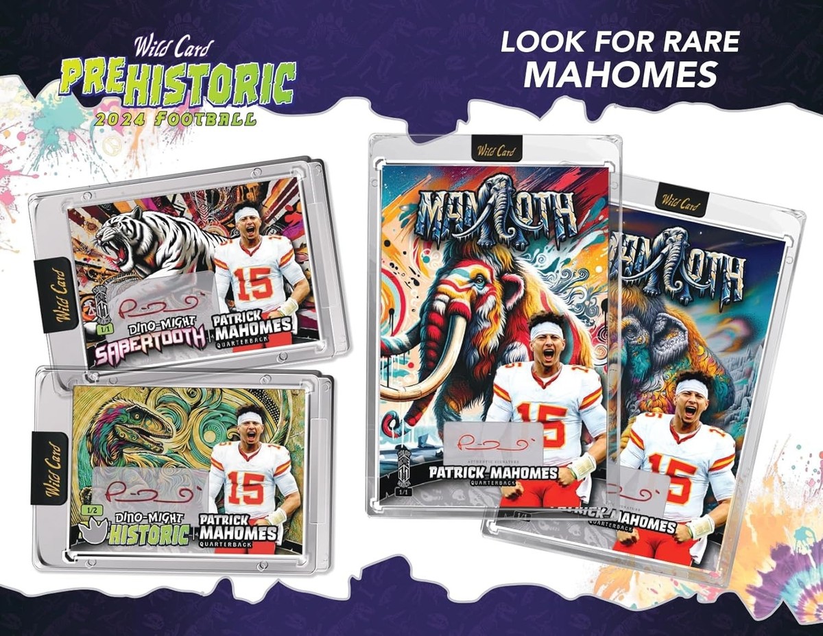 デジタルモンスター　エボリューションキャンペーン　Wカードセット　当選品 2024 WILD CARD PREHISTORIC FOOTBALL FACTORY SEALED HOBBY BOX JUMBO