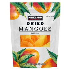 992g Kirkland Signature Sweetened Dried Mangoes Fruit Sweet Flavour Slices 14.41 per kilo