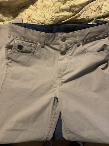 Vineyard Vines On The Go Size 12 Kids Pants Tan