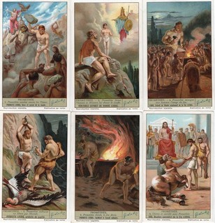 1 Liebig Bilderserie / PROMETHEUS . Europäische Ausführung.