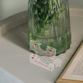 Romantic Puzzle-shaped Plaque Happy Valentine's Day Table Centerpiece