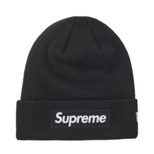 Supreme New Era Box Logo Beanie (FW24) Black