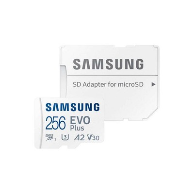 SAMSUNG Speicherkarte microSD EVO PLUS (2024), 256 GB, 1 St.