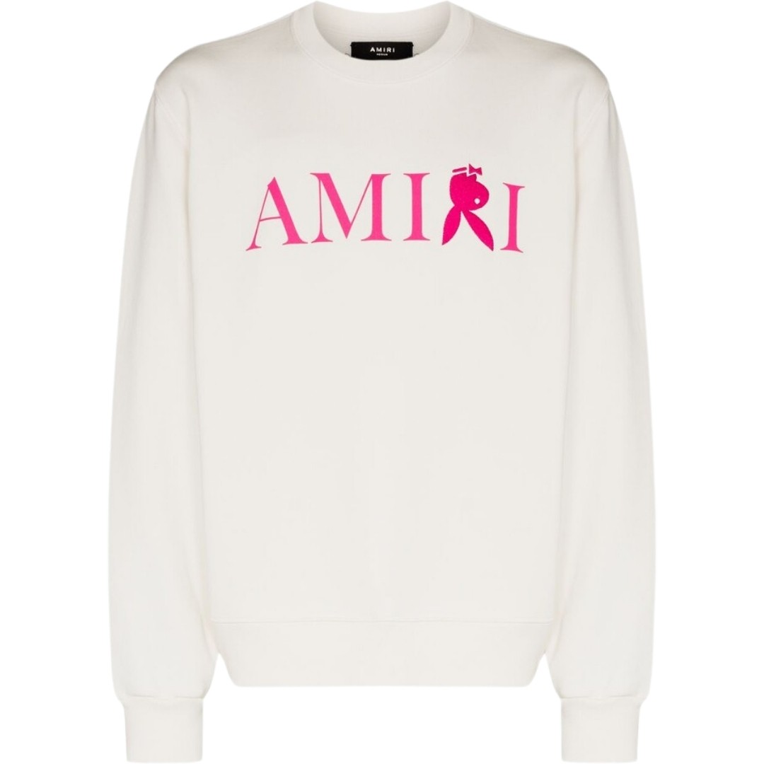 Amiri Reverse Bunny Logo White Sweatshirt 147290₽