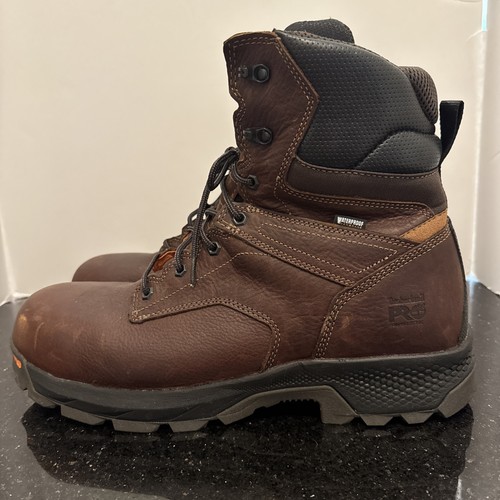 Timberland PRO TITAN EV Brown Composite Safety Toe Waterproof Boots Size 16M