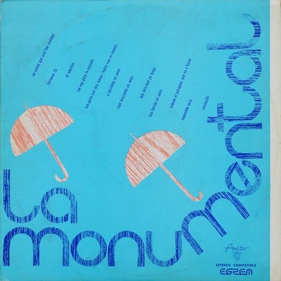Grupo Monumental - La Monumental (Vinyl LP - 1975 - CU - Original)