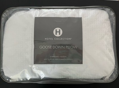 Hotel Collection European Goose Down Queen Bed Pillow for sale