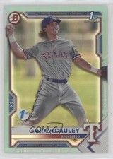 2021 Bowman Draft 1st Edition Sky Blue Foil Cameron Cauley #BD-192 0q0