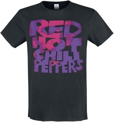 RED HOT CHILI PEPPER - Text Neon Pink - tshirt - T Shirt - XX Large - F600z